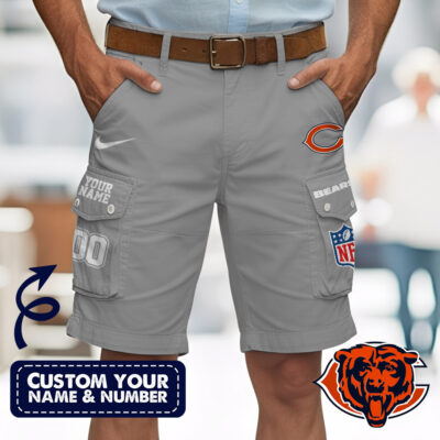 Chicago Bears | Premium NFL Custom Short With Square Pocket