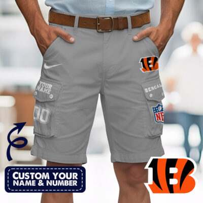 Cincinnati Bengals | Premium NFL Custom Short With Square Pocket