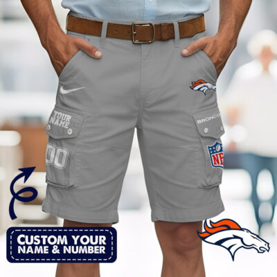 Denver Broncos | Premium NFL Custom Short With Square Pocket