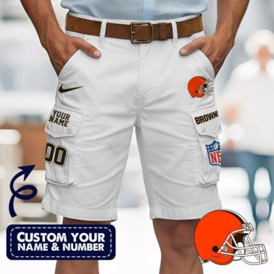 Cleveland Browns | Premium NFL Custom Short With Square Pocket