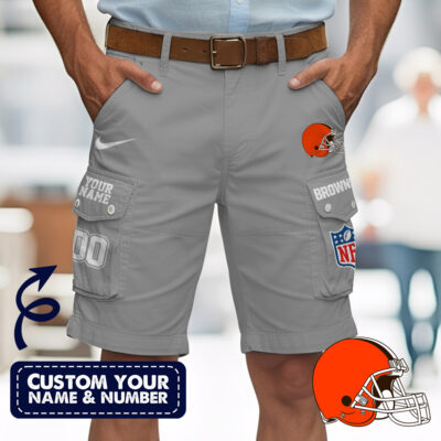 Cleveland Browns | Premium NFL Custom Short With Square Pocket
