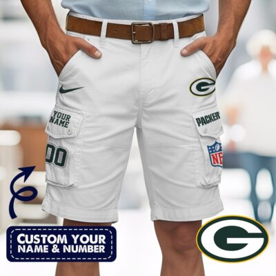 Green Bay Packers | Premium NFL Custom Short With Square Pocket