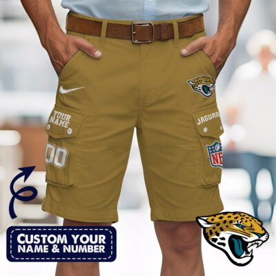 Jacksonville Jaguars | Premium NFL Custom Short With Square Pocket