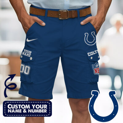 Indianapolis Colts | Premium NFL Custom Short With Square Pocket