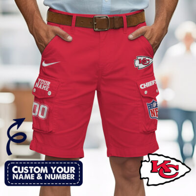 Kansas City Chiefs | Premium NFL Custom Short With Square Pocket