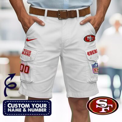 San Francisco 49ers | Premium NFL Custom Short With Square Pocket