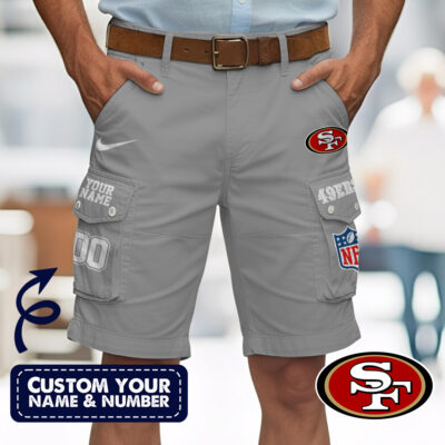San Francisco 49ers | Premium NFL Custom Short With Square Pocket