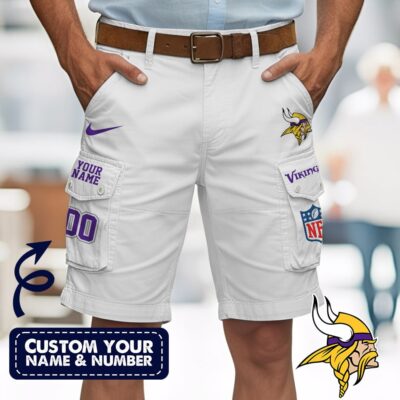 Minnesota Vikings | Premium NFL Custom Short With Square Pocket