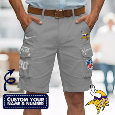 Minnesota Vikings | Premium NFL Custom Short With Square Pocket