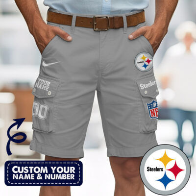 Pittsburgh Steelers | Premium NFL Custom Short With Square Pocket