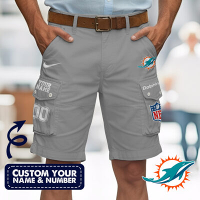 Miami Dolphins | Premium NFL Custom Short With Square Pocket