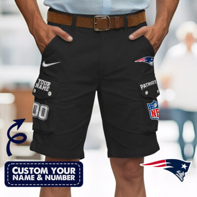 New England Patriots | Premium NFL Custom Short With Square Pocket