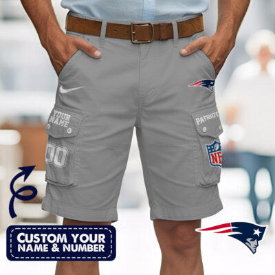 New England Patriots | Premium NFL Custom Short With Square Pocket