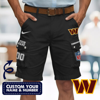 Washington Commanders | Premium NFL Custom Short With Square Pocket