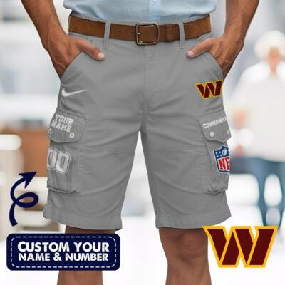 Washington Commanders | Premium NFL Custom Short With Square Pocket