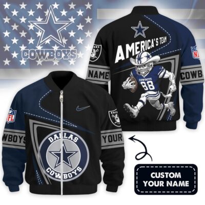 Dallas Cowboys | Premium NFL Game Day 3D Bomber Jacket - 4XL