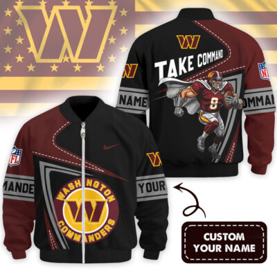 Washington Commanders | Premium NFL Game Day 3D Bomber Jacket - XS