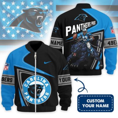 Carolina Panther | Premium NFL Game Day 3D Bomber Jacket