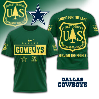Dallas Cowboys | Premium NFL United States Forest Service 120th Anniversary Shirt - S
