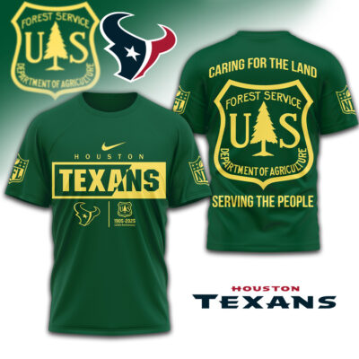 Houston Texans | Premium NFL United States Forest Service 120th Anniversary Shirt