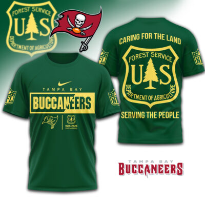 Tampa Bay Buccaneers | Premium NFL United States Forest Service 120th Anniversary Shirt - 3XL