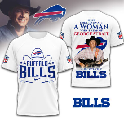 Buffalo Bills | Premium NFL George Strait 3D Shirt