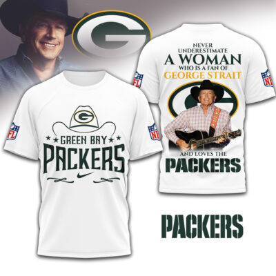 Green Bay Packers | Premium NFL George Strait 3D Shirt