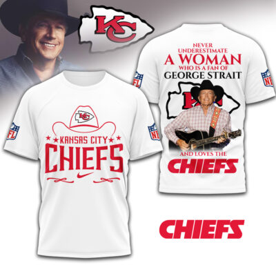 Kansas City Chiefs | Premium NFL George Strait 3D Shirt