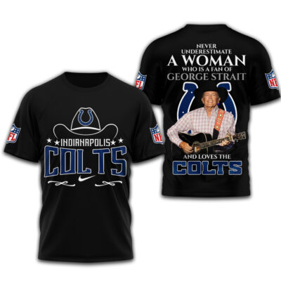 Indianapolis Colts | Premium NFL George Strait 3D Shirt