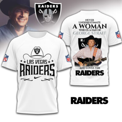 Las Vegas Raiders | Premium NFL George Strait 3D Shirt