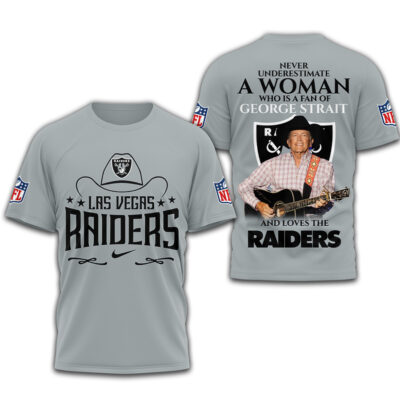 Las Vegas Raiders | Premium NFL George Strait 3D Shirt