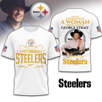 Pittsburgh Steelers | Premium NFL George Strait 3D Shirt