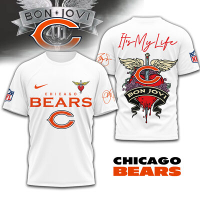 Chicago Bears | Premium NFL Bon Jovi 3D Shirt