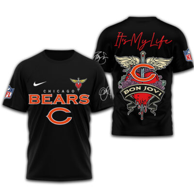 Chicago Bears | Premium NFL Bon Jovi 3D Shirt