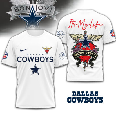 Dallas Cowboys | Premium NFL Bon Jovi 3D Shirt