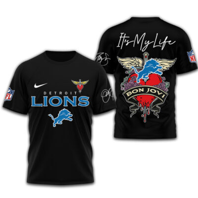 Detroit Lions | Premium NFL Bon Jovi 3D Shirt