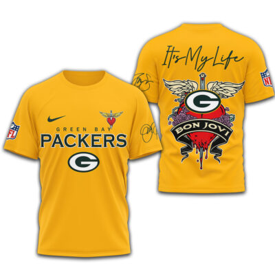 Green Bay Packers | Premium NFL Bon Jovi 3D Shirt