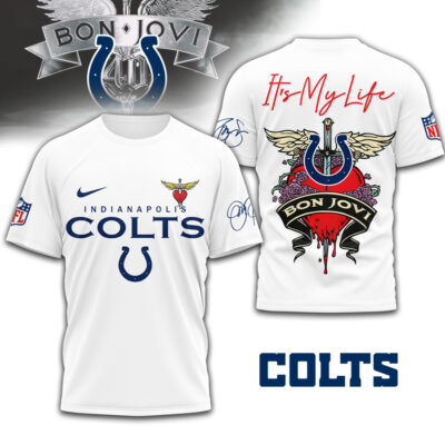 Indianapolis Colts | Premium NFL Bon Jovi 3D Shirt