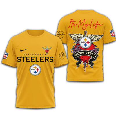 Pittsburgh Steelers | Premium NFL Bon Jovi 3D Shirt