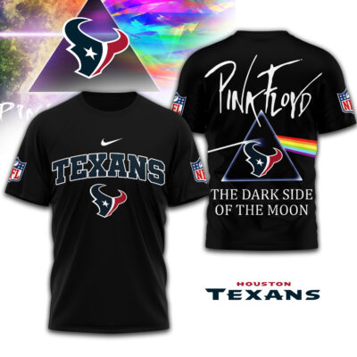 Houston Texans | Premium NFL The Dark Side Of The Moon 3D Shirt - 3XL