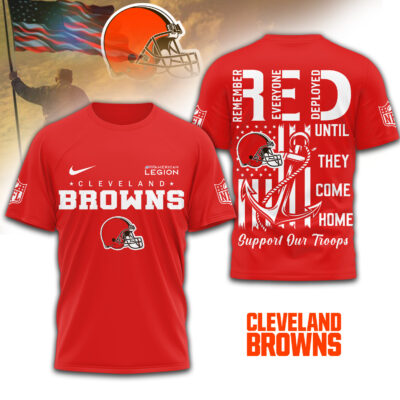 Cleveland Browns | Premium NFL Red Friday Shirt