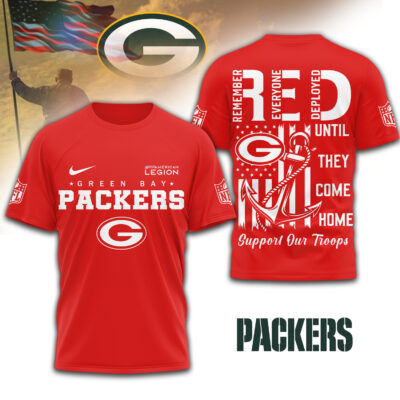 Green Bay Packers | Premium NFL Red Friday Shirt