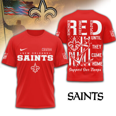 New Orleans Saints | Premium NFL Red Friday Shirt