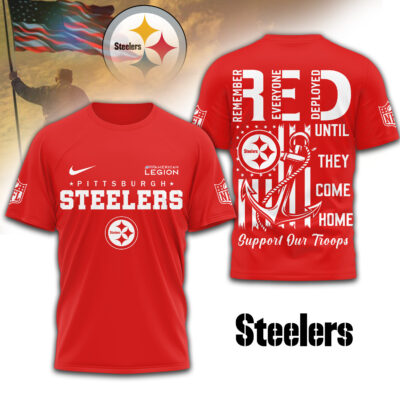 Pittsburgh Steelers | Premium NFL Red Friday Shirt