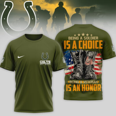 Indianapolis Colts | Premium NFL Army Veteran 3D Shirt - L