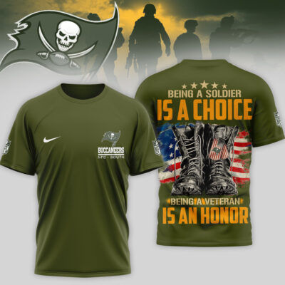 Tampa Bay Buccaneers | Premium NFL Army Veteran 3D Shirt