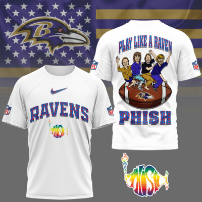 Baltimore Ravens | Premium NFL Phish Band Fan 3D Shirt
