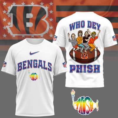 Cincinnati Bengals | Premium NFL Phish Band Fan 3D Shirt