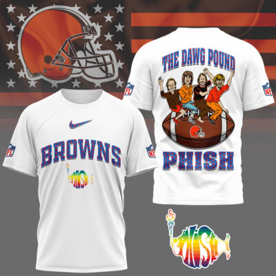 Cleveland Browns | Premium NFL Phish Band Fan 3D Shirt
