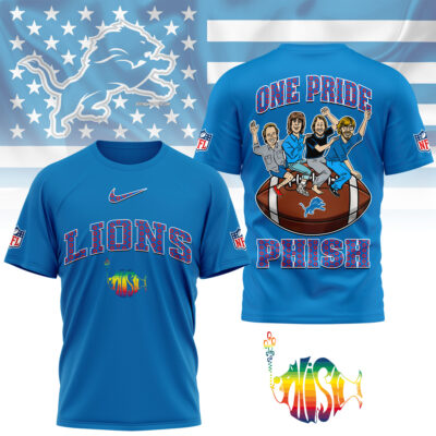 Detroit Lions | Premium NFL Phish Band Fan 3D Shirt